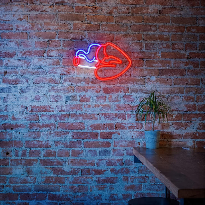 VibeCore Sweet Smoke Neon Light On Wall