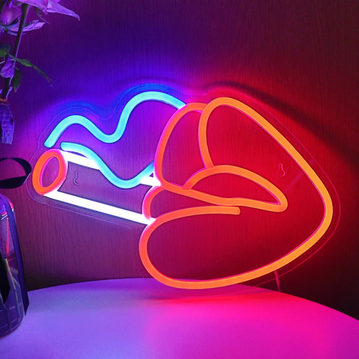 VibeCore Sweet Smoke Neon Light Product View