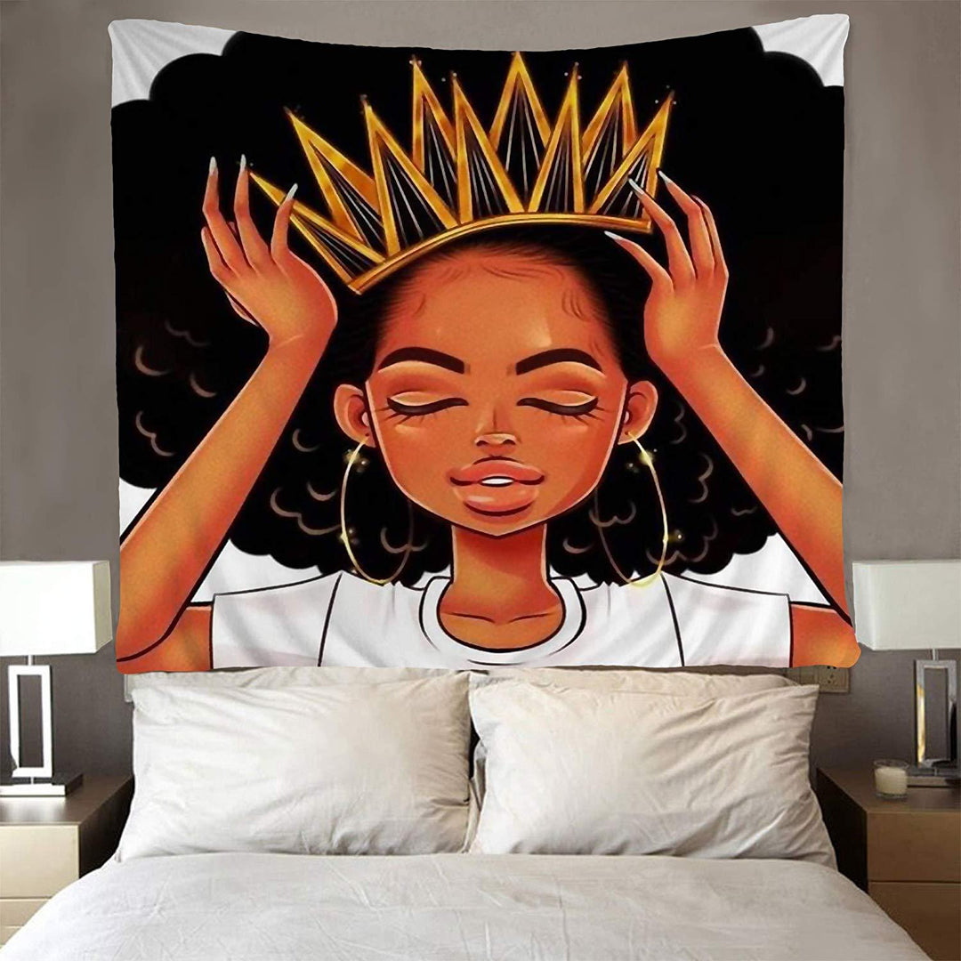 VibeCore The Queen Tapestry