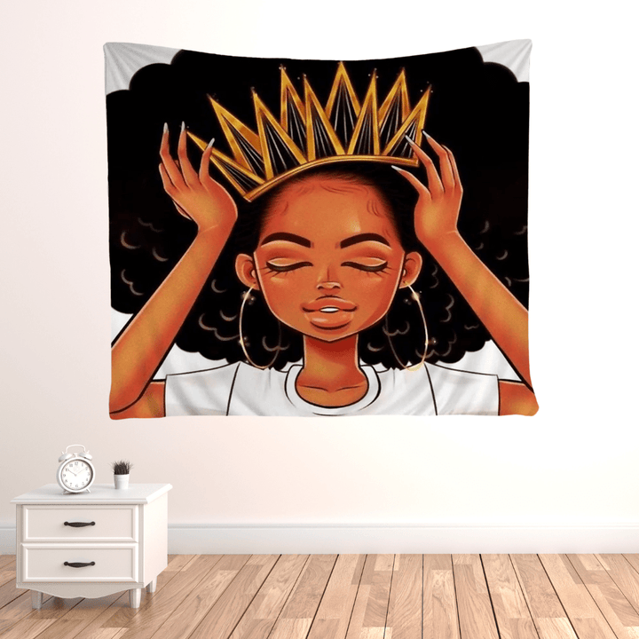 VibeCore The Queen Tapestry On Wall