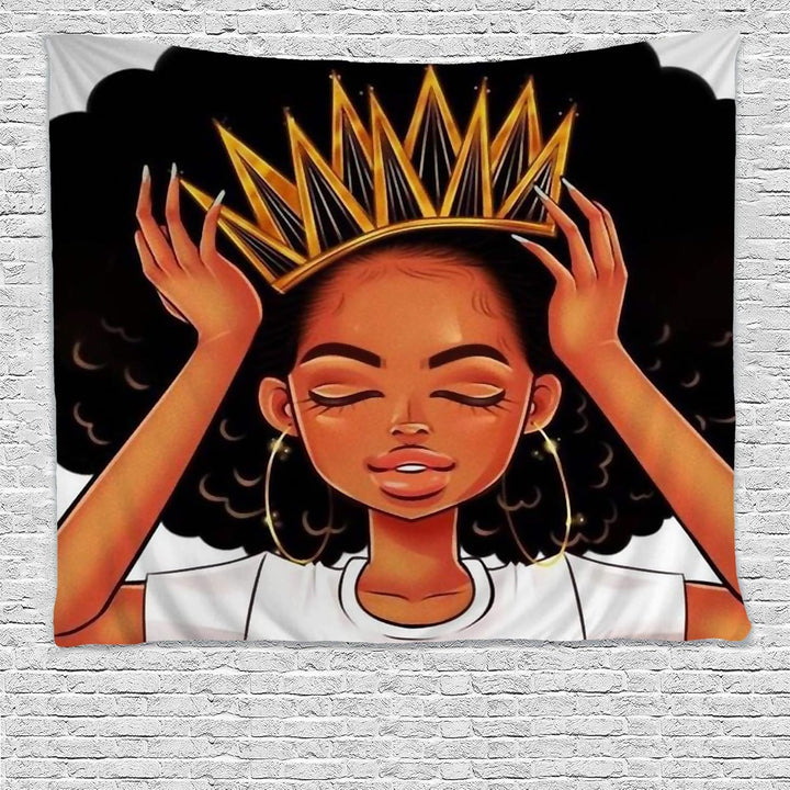 VibeCore The Queen Tapestry Product View