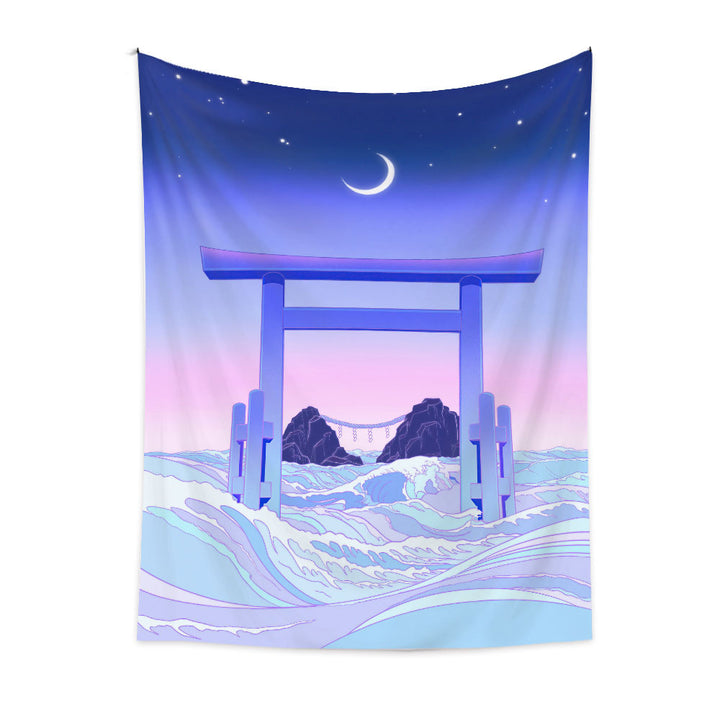 VibeCore Tidal Harmony Tapestry Product View