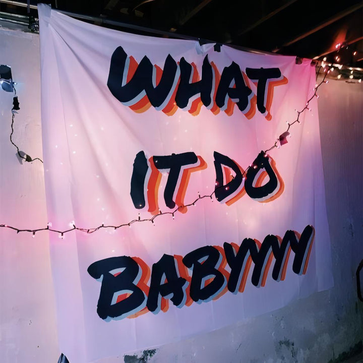 VibeCore What It Do Babyyyy Tapestry