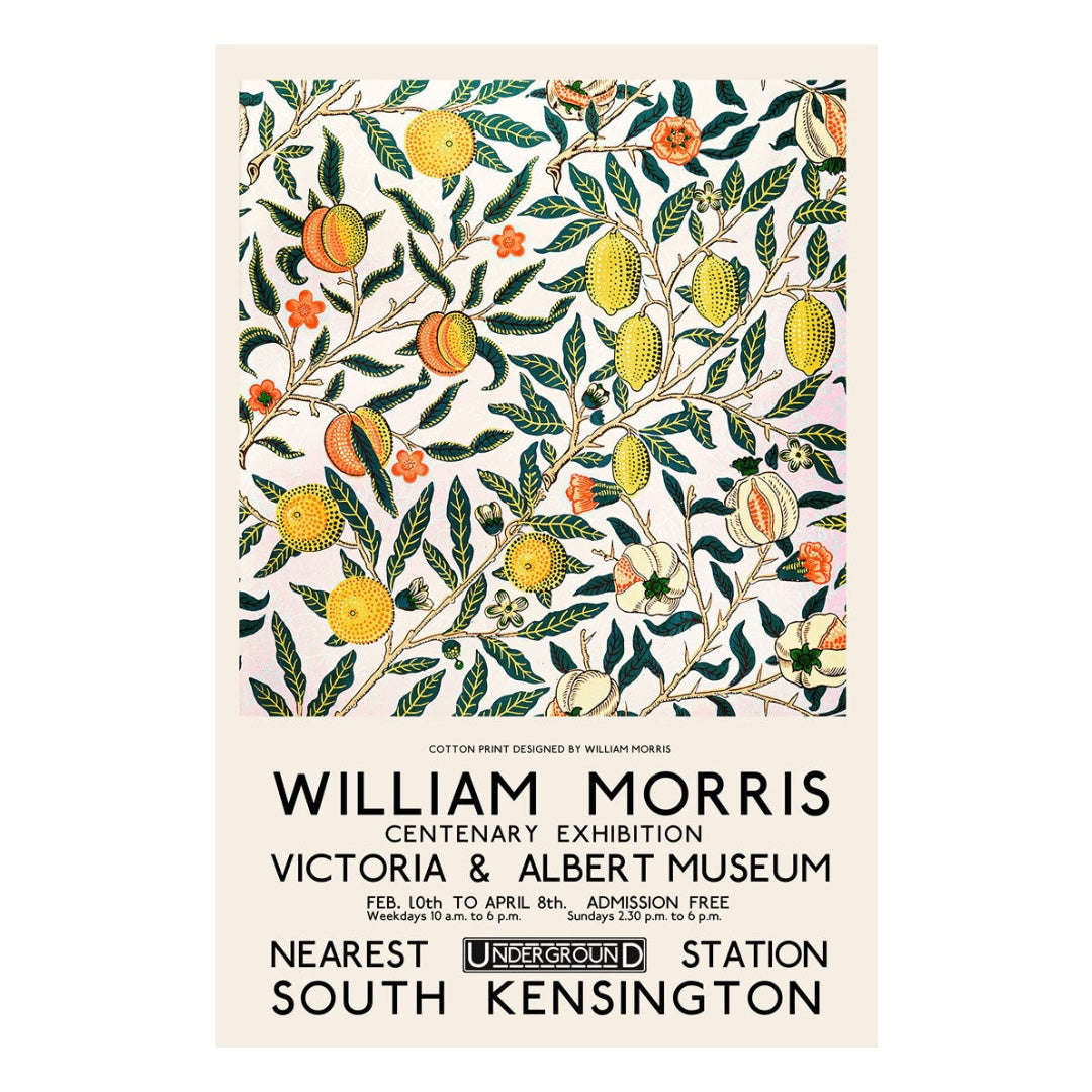 VibeCore William Morris Canvas Prints Option D: William Morris South Kensington