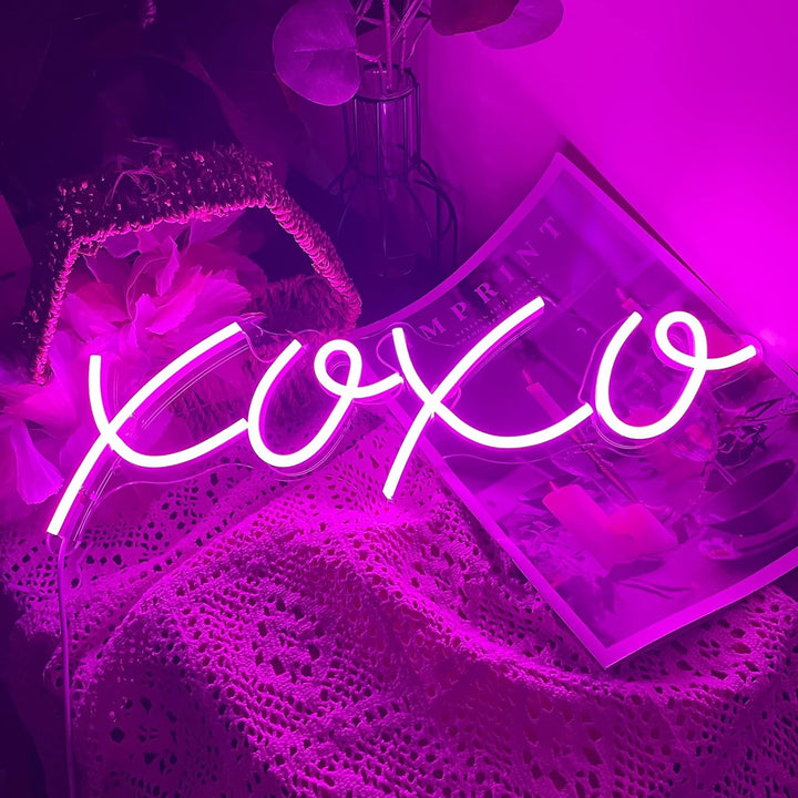 VibeCore XOXO Neon Light Pink