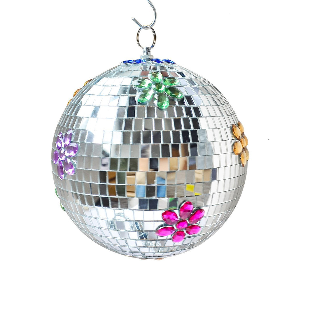 Floral Hanging Disco Ball