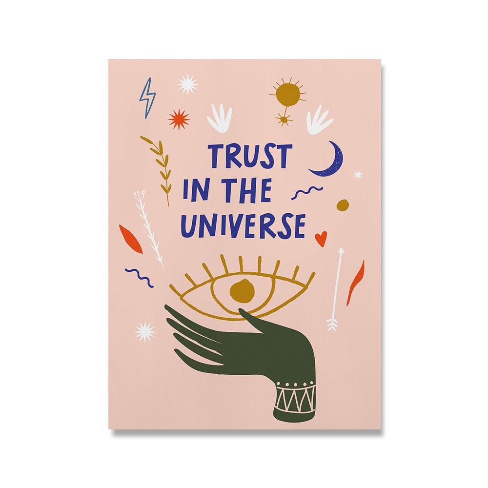 Boho Spiritual Canvas Posters