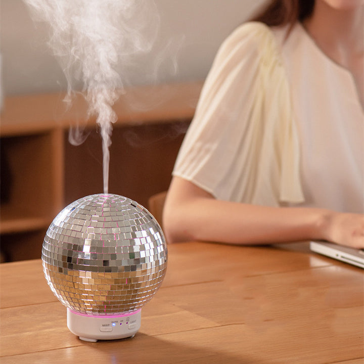 Rotating Disco Ball Diffuser