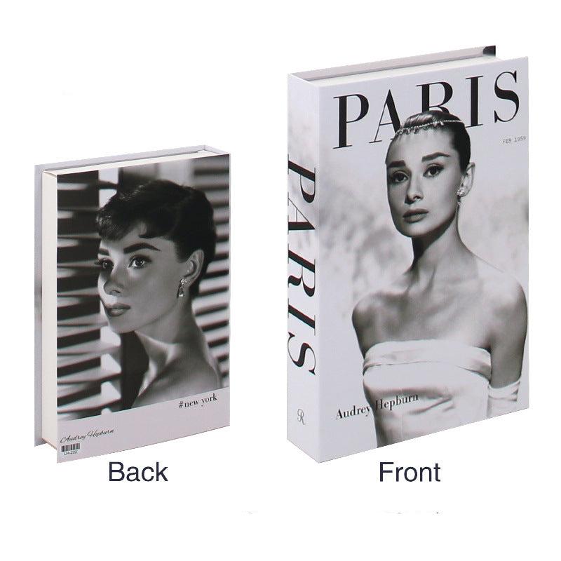 Fashion Fake Book Storage Box