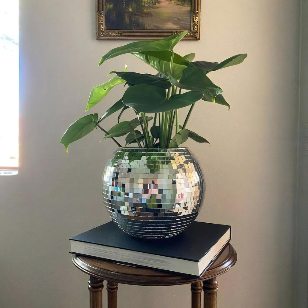 Disco Ball Planter