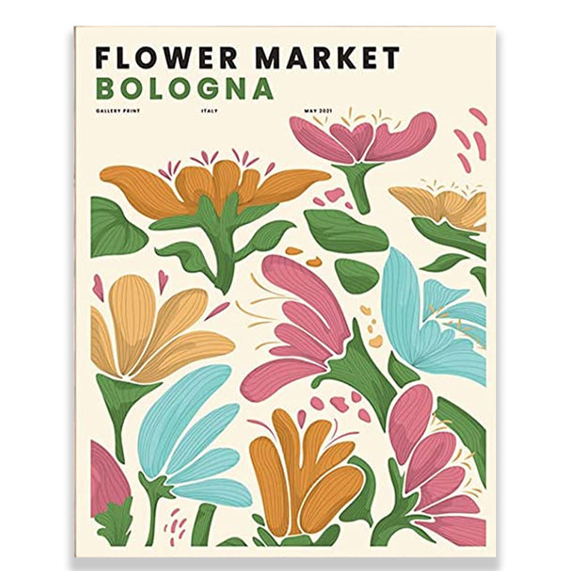 Blossom Flower Market Canvas Posters