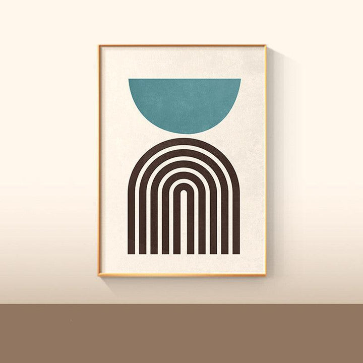 Minimalist Geometric Canvas Posters