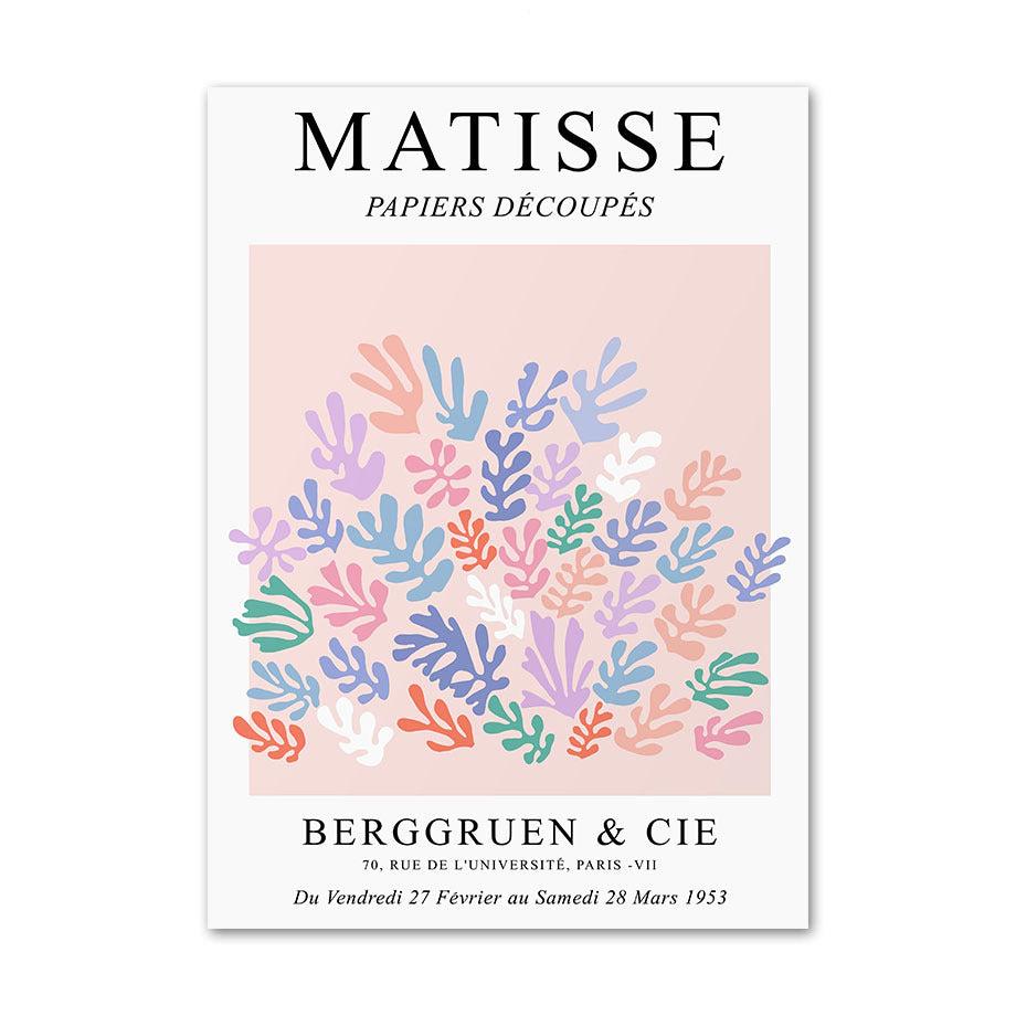 Pastel Matisse Canvas Posters