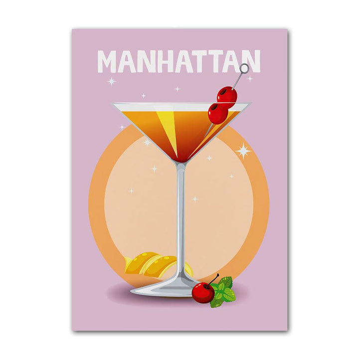 Cocktail Art Deco Canvas Posters