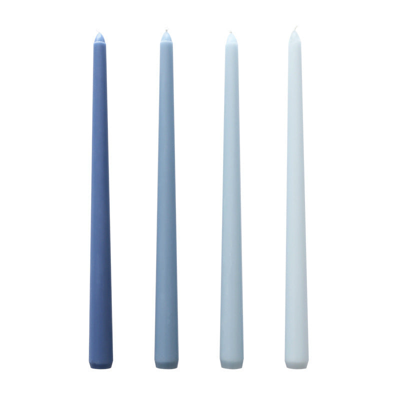 4-Pack Multicolored Long Candles