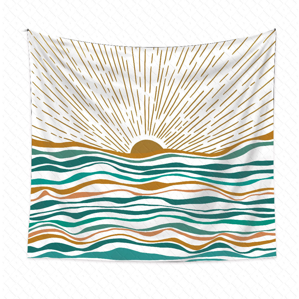 Ocean Sunrise Tapestry