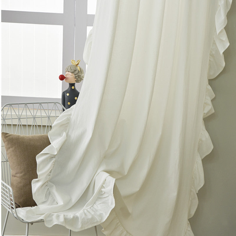 Delicate Ruffles Curtain