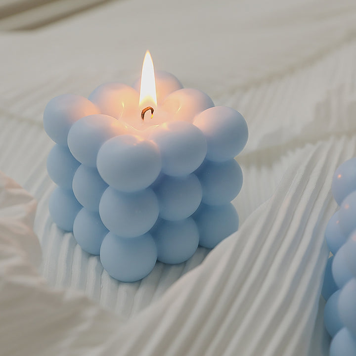 Bubble Cube Candle