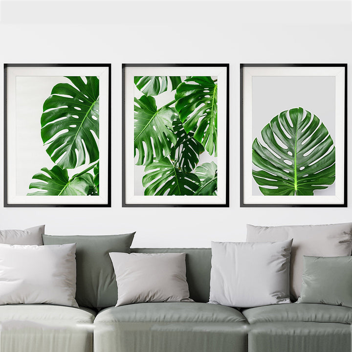 Tropical Leafs Canvas Posters