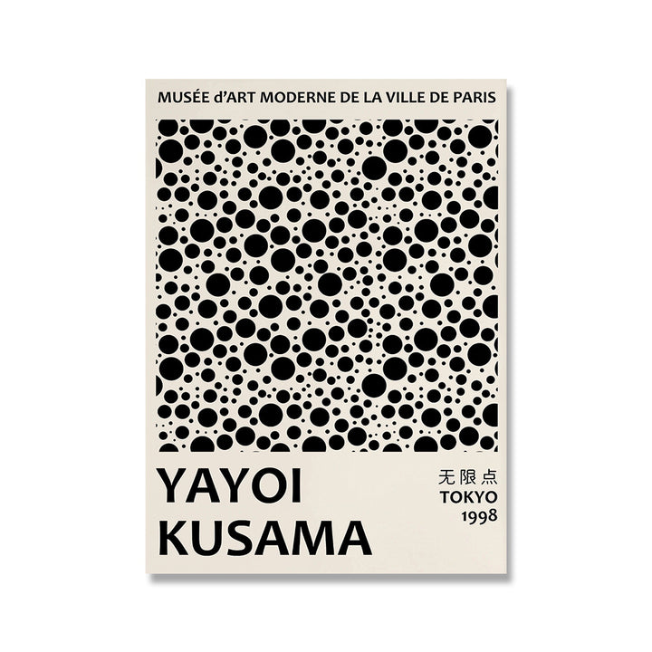 Yayoi Kusama Canvas Posters