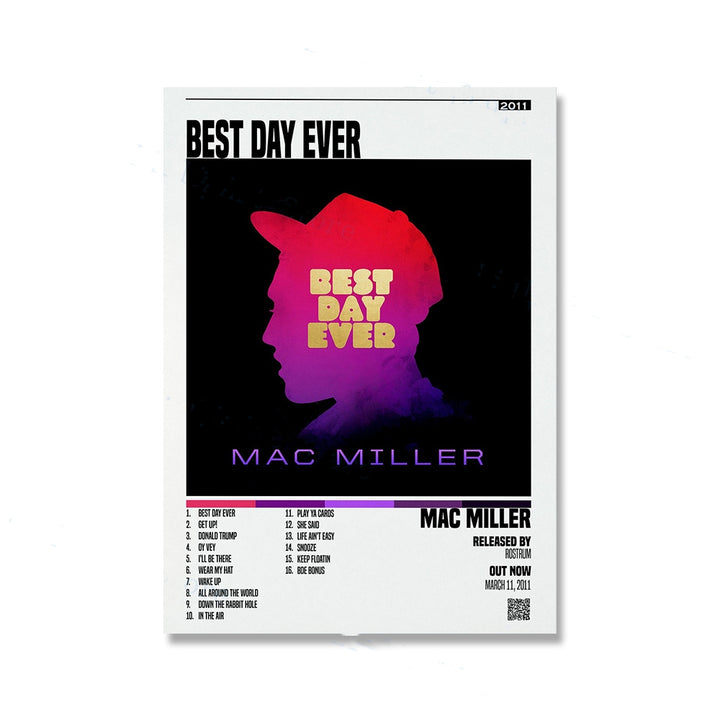 Mac Miller Canvas Posters