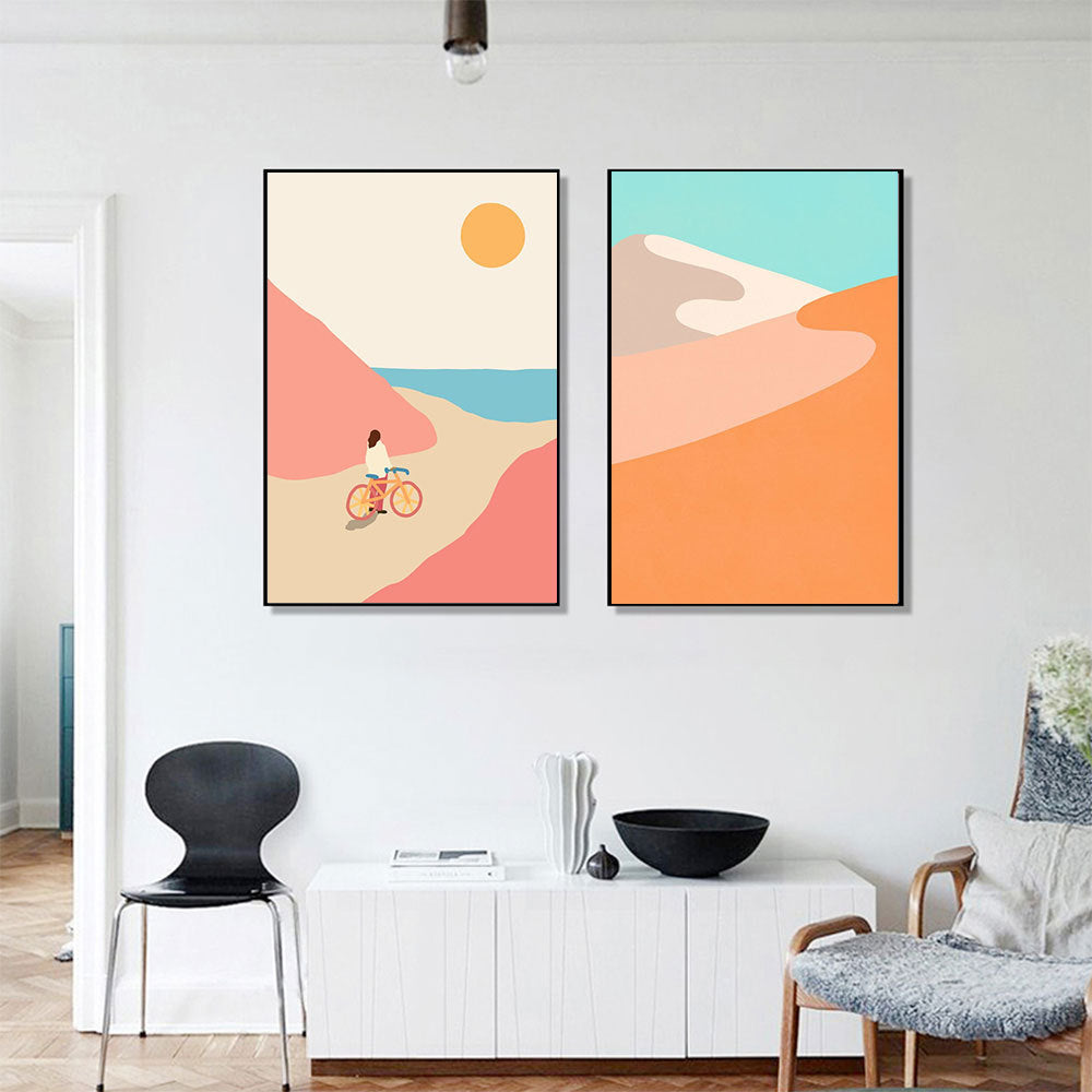 Simple Landscape Canvas Posters