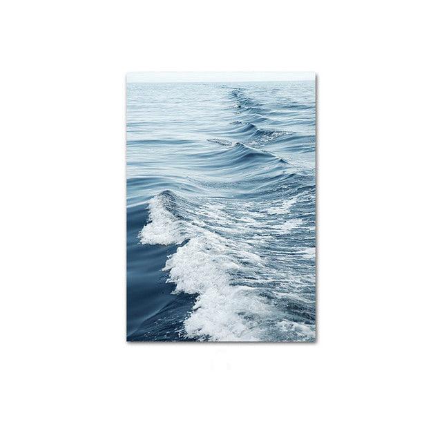 Ocean Vibes Canvas Poster