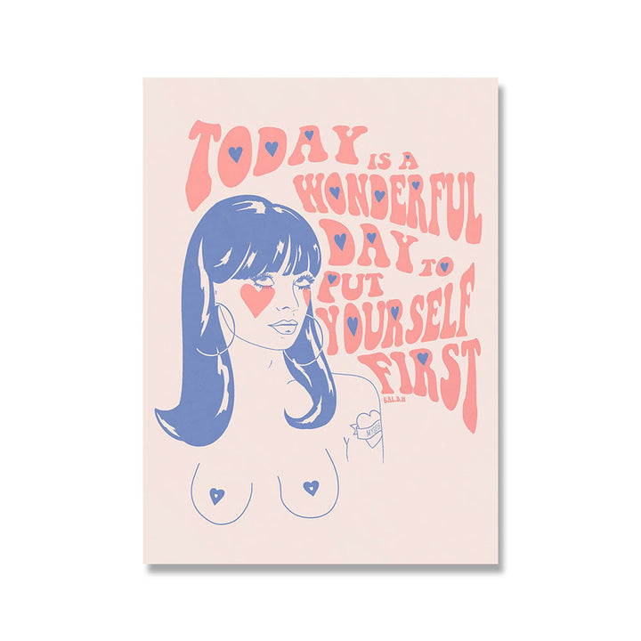 Pink Feminist Canvas Posters