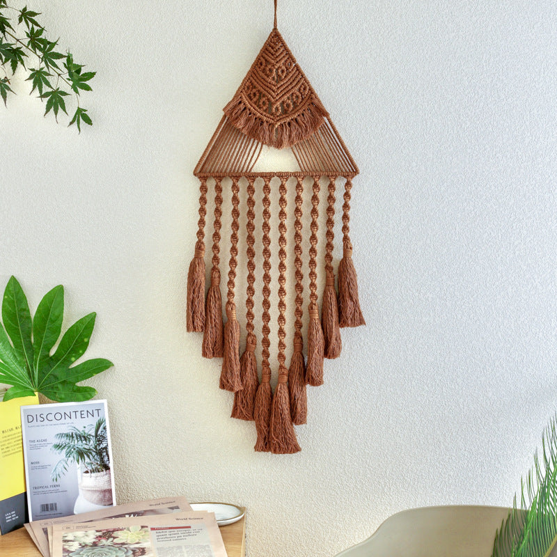 Handmade Triangle Macrame