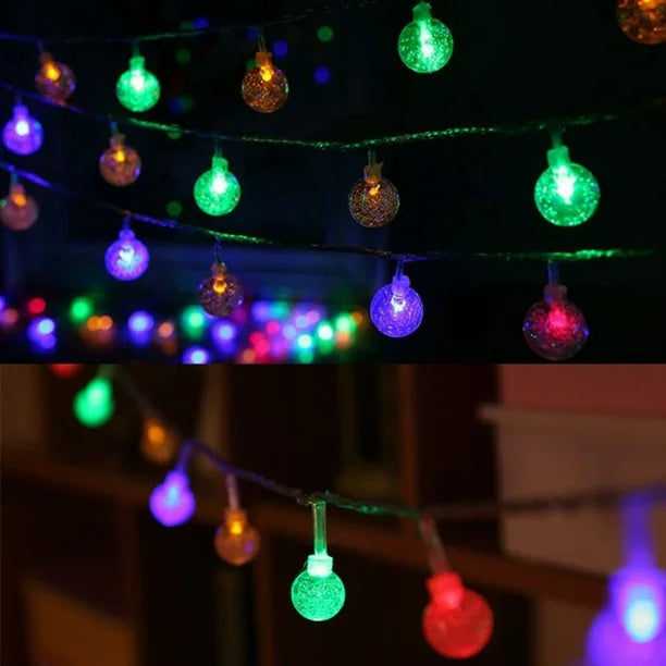 Colorful Starry Bulbs String Lights