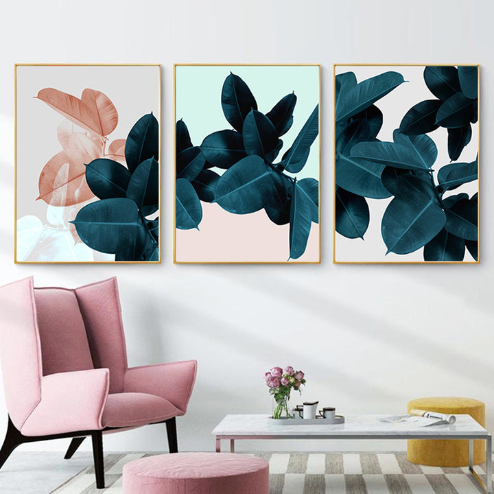 Digital Surreal Flower Canvas Posters