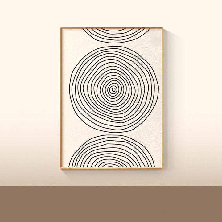 Minimalist Geometric Canvas Posters