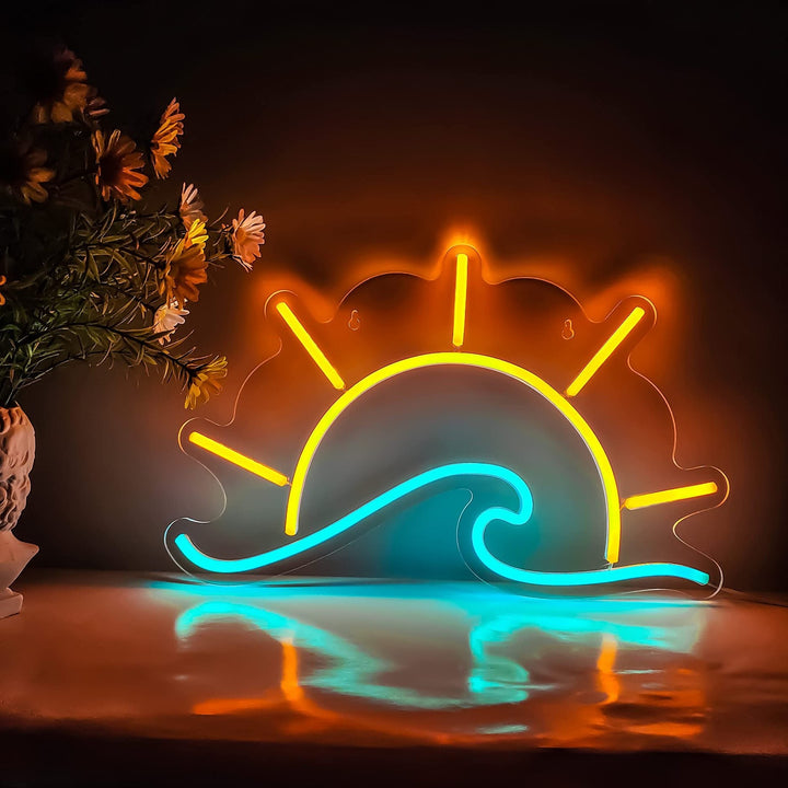 Sunrise Wave Neon Light