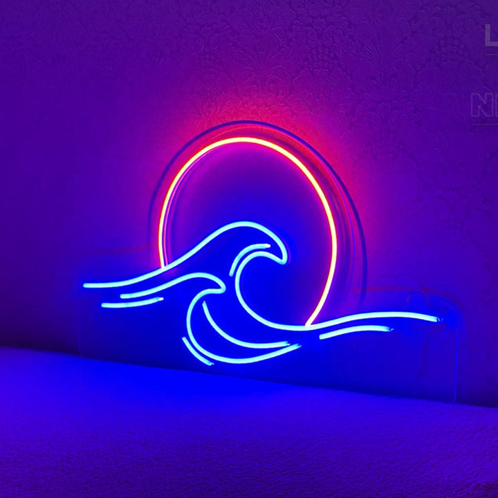 Sunset Wave Neon Light