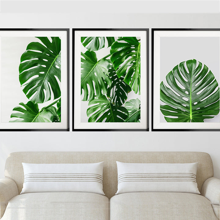 Tropical Leafs Canvas Posters