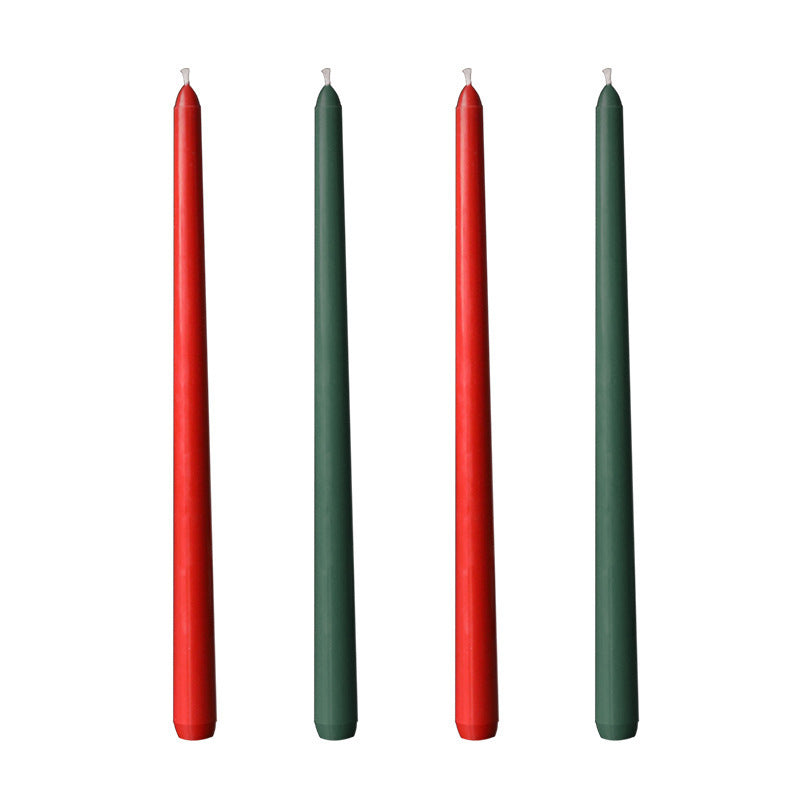 4-Pack Multicolored Long Candles