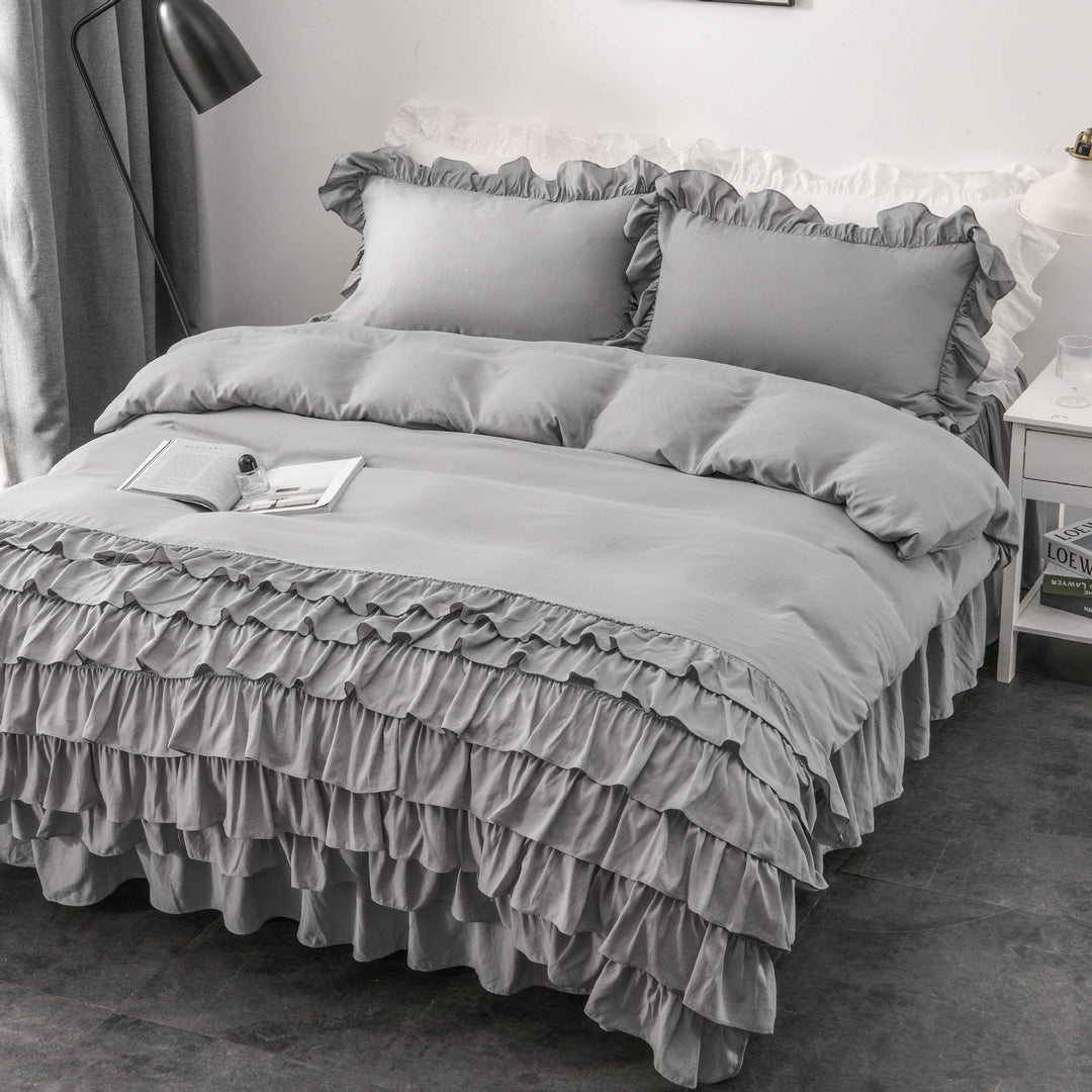 Ruffle Cloud Core Bedding Set