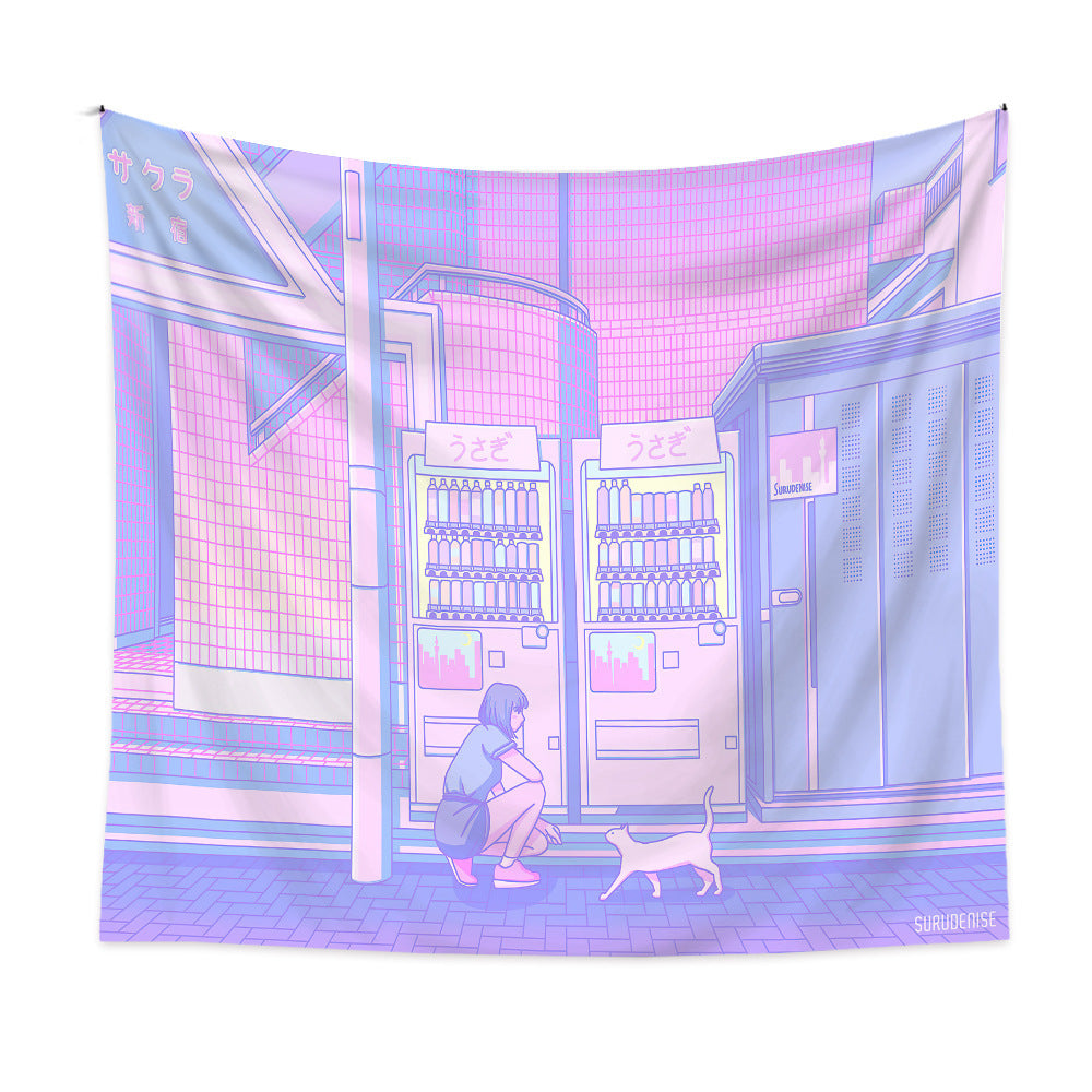 Downtown Life Tapestry