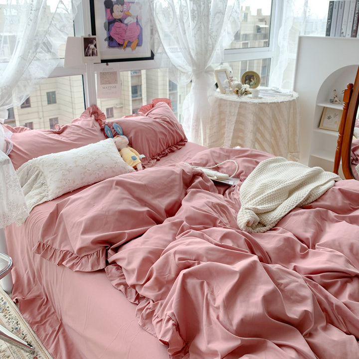 French Ruffles Bedding Set