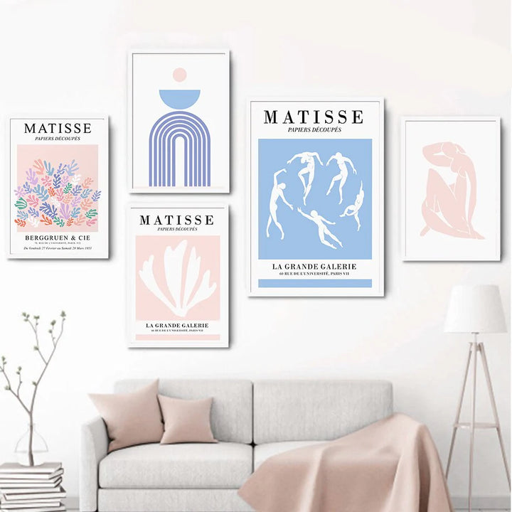 Pastel Matisse Canvas Posters