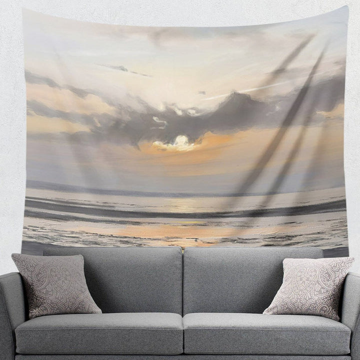 Ocean Sunset Tapestry