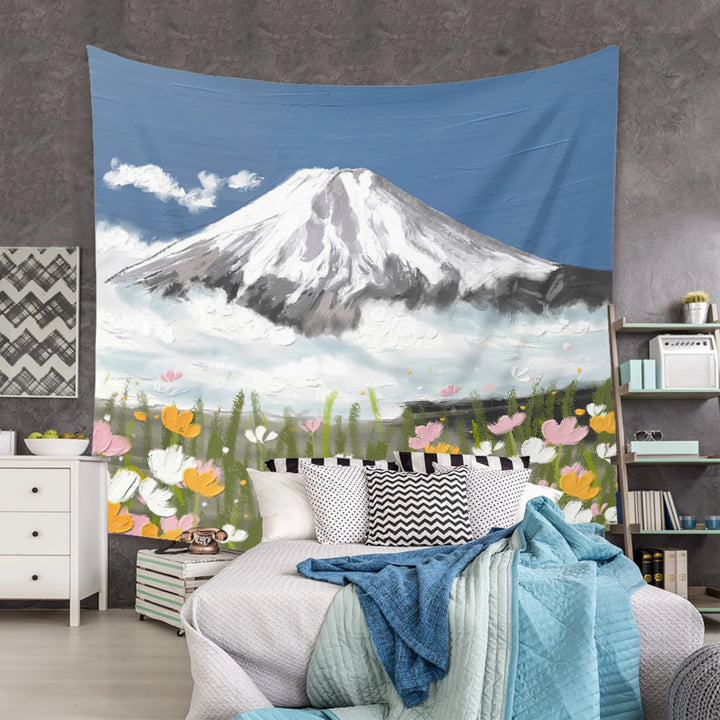 Blooming Mountain Tapestry