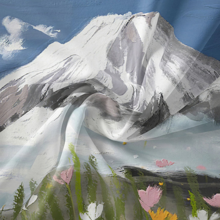 Blooming Mountain Tapestry