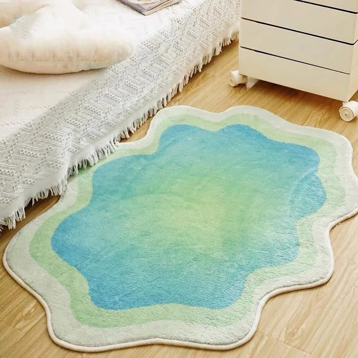 Gradient Wave Accent Rug (3 Color Options)