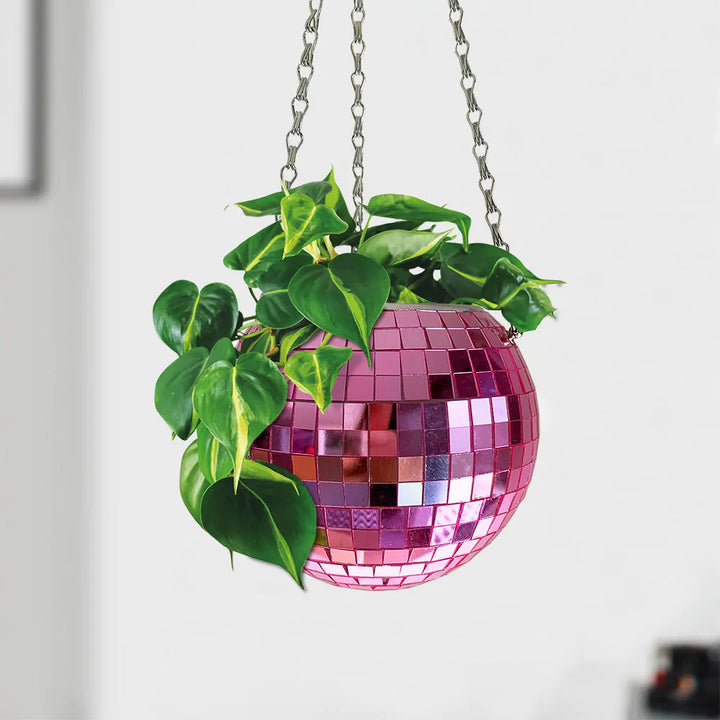 Disco Ball Planter