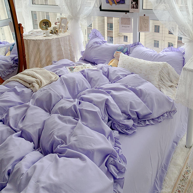 French Ruffles Bedding Set