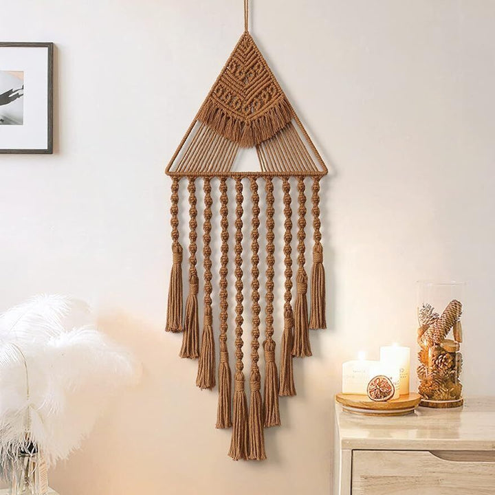 Handmade Triangle Macrame