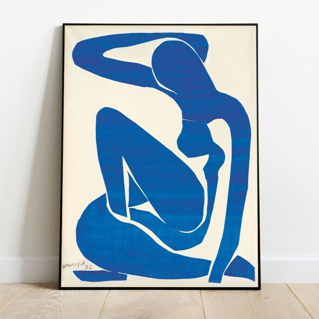 Matisse Blue Nude Canvas Poster