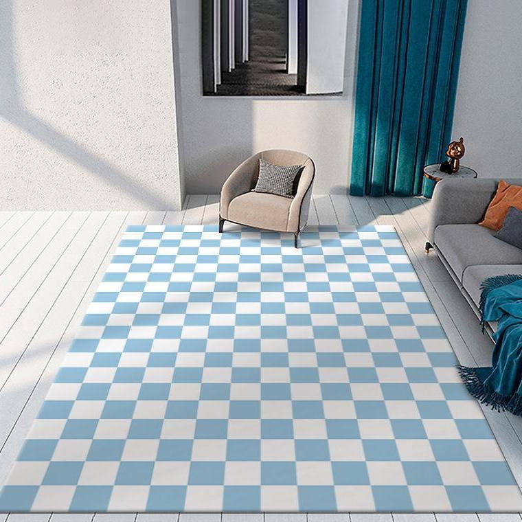 Checkerboard Area Rug (8 Color Options)