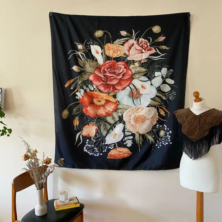 Mystic Flower Tapestry